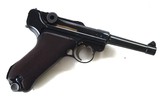 K DATE (1934) GERMAN LUGER RIG WITH 2 MATCHING MAGAZINES - 5 of 11
