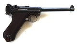 1914-1915 DWM NAVY GERMAN LUGER WITH MATCHING MAGAZINE & WOOD STOCK - 4 of 11