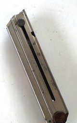 1914-1915 DWM NAVY GERMAN LUGER WITH MATCHING MAGAZINE & WOOD STOCK - 8 of 11