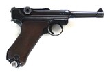 1940 CODE 42 MILITARY GERMAN LUGER WITH MATCHING MAGAZINE - 3 of 11