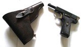 WEBLEY MODEL 1908 POCKET PISTOL - COLLECTOR CONDITION