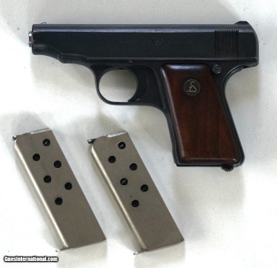 ORTGIES VEST POCKET PISTOL - COLLECTOR CONDITION