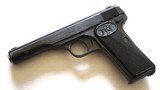 F.N. BROWNING PATENT 1922 SEMI AUTO PISTOL - MINT CONDITION - 3 of 10