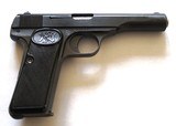 F.N. BROWNING PATENT 1922 SEMI AUTO PISTOL - MINT CONDITION - 4 of 10