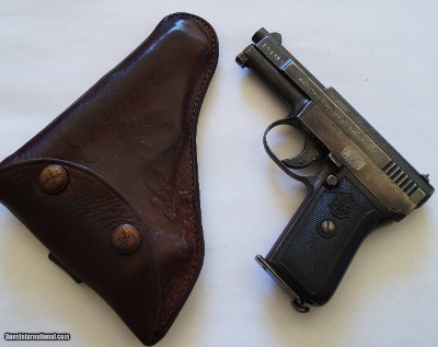 MAUSER MODEL 1910 SEMI AUTO PISTOL RIG