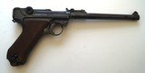 1917 DWM ARTILLERY GERMAN LUGER WITH HOLSTER - 4 of 9