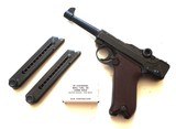 ERMA - WERKE LA 22 SEMI AUTO LUGER WITH AMMO - 1 of 7