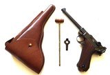 1917 DWM NAVY GERMAN LUGER WITH HOLSTER - 1 of 10