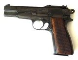 F.N. BROWNING HI POWER WITH WOOD STOCK & LEATHER HOLSTER - 2 of 10