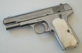 COLT MODEL 1908 HAMMERLESS SEMI AUTO PISTOL