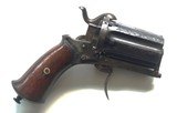 LEFAUCHEUX PINFIRE / PEPPER BOX REVOLVER / ENGRAVED - 4 of 6