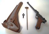 1917 DWM MILITARY ARTILLERY GERMAN LUGER RIG - 1 of 11