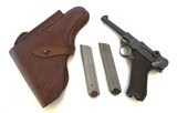 1916 DWM MILITARY GERMAN LUGER RIG