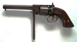 CIVIL WAR SPRINGFIELD ARMS CO NAVY MODEL DOUBLE TRIGGER REVOLVER - 7 of 10