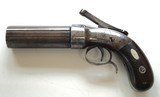 STOCKING & COMPANY ENGRAVED PEPPERBOX / BELLY GUN WITH DISPLAY CASE - 5 of 11