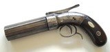 STOCKING & COMPANY ENGRAVED PEPPERBOX / BELLY GUN WITH DISPLAY CASE - 2 of 11
