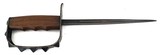 WWI U.S. TRENCH KNIFE WITH SABBARD - 4 of 6