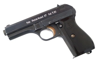 WWII CZECH CZ-27 PISTOL / 