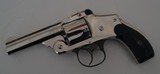 SMITH & WESSON SAFETY HAMMERLESS / NICKEL FINISH / ANTIQUE / COLLECTOR CONDITION - 2 of 7