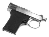 WEBLEY & SCOTT MODEL 1912 SEMI AUTO PISTOL / NICKEL - Image 3 of 6