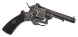 FRENCH PIN FIRE REVOLVER MFG.BY LOUIS FRANQOIS DEVISME - Image 6 of 9