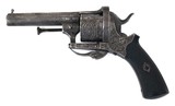 FRENCH PIN FIRE REVOLVER MFG.BY LOUIS FRANQOIS DEVISME - Image 5 of 9