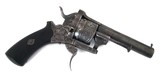 FRENCH PIN FIRE REVOLVER MFG.BY LOUIS FRANQOIS DEVISME - Image 4 of 9