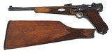 1902 DWM CARBINE GERMAN LUGER WITH WOOD STOCK / HOLSTER - 1 of 10