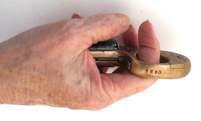 JAMES REID KNUCKLE DUSTER .22 CALIBER - Image 7 of 9