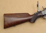 Remington No 1 Rolling Block A.O. Bremer Schuetzen Conversion .22 WFR - Excellent - 3 of 15