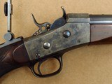 Remington No 1 Rolling Block A.O. Bremer Schuetzen Conversion .22 WFR - Excellent - 6 of 15