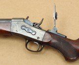 Remington No 1 Rolling Block A.O. Bremer Schuetzen Conversion .22 WFR - Excellent - 8 of 15