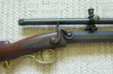 Custom .45-cal M/L Caplock Rifle w/ Period Scope - 3 of 7
