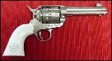 Cimarron Texas Rangers Commemorative 45LC Revolver, NIB - 1 of 7