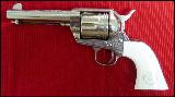 Cimarron Texas Rangers Commemorative 45LC Revolver, NIB - 2 of 7