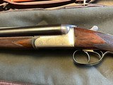 Boswell Double Barrel SYS Rifle, .450#2 NE, Extractors, Bore Excellent, Condition Excellent. C&R Accepted. - 7 of 9