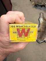 .44 Winchester Soft Point Cartridges for the Model 92 High Velocity 2-piece Box 44-40 - Image 4 of 5
