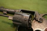 S&W Victory .38 Special highly engraved by H&H Zehner - 6 of 12