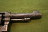 S&W Victory .38 Special highly engraved by H&H Zehner - 8 of 12