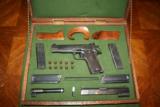 Colt 1911 Target pistol set with 22 conversion and grips - 1 of 12