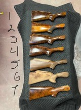 Collection of Perazzi Shotgun Stocks - 1 of 15