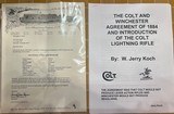 Colt SAA 5 1/2 44/40 Lettered to Winchester - 20 of 20