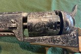 Colt Navy Engraved mfg 1863 Texas Theme - 17 of 17