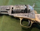 Colt Navy Engraved mfg 1863 Texas Theme - 9 of 17