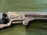 Colt Navy Engraved mfg 1863 Texas Theme - 12 of 17