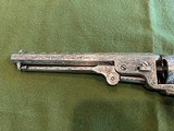 Colt Navy Engraved mfg 1863 Texas Theme - 3 of 17