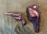 Colt Lightning 1877. 38 cal Mfg 1886 with holstera - 1 of 10