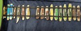 Large Collection Folding Knifes Case, Remington UMC - 6 of 9