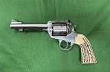 Ruger Super Blackhawk Bisley Stainless Engraved .45 - 1 of 13