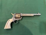 Colt SAA Engraved Hartley/Graham 7 1/2 1883 - 3 of 11